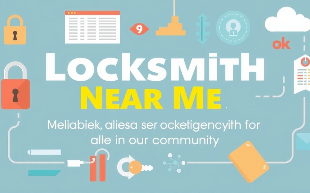 Locksmith Near Me: Reliable Emergency Locksmith and Lockout Help in Our Community