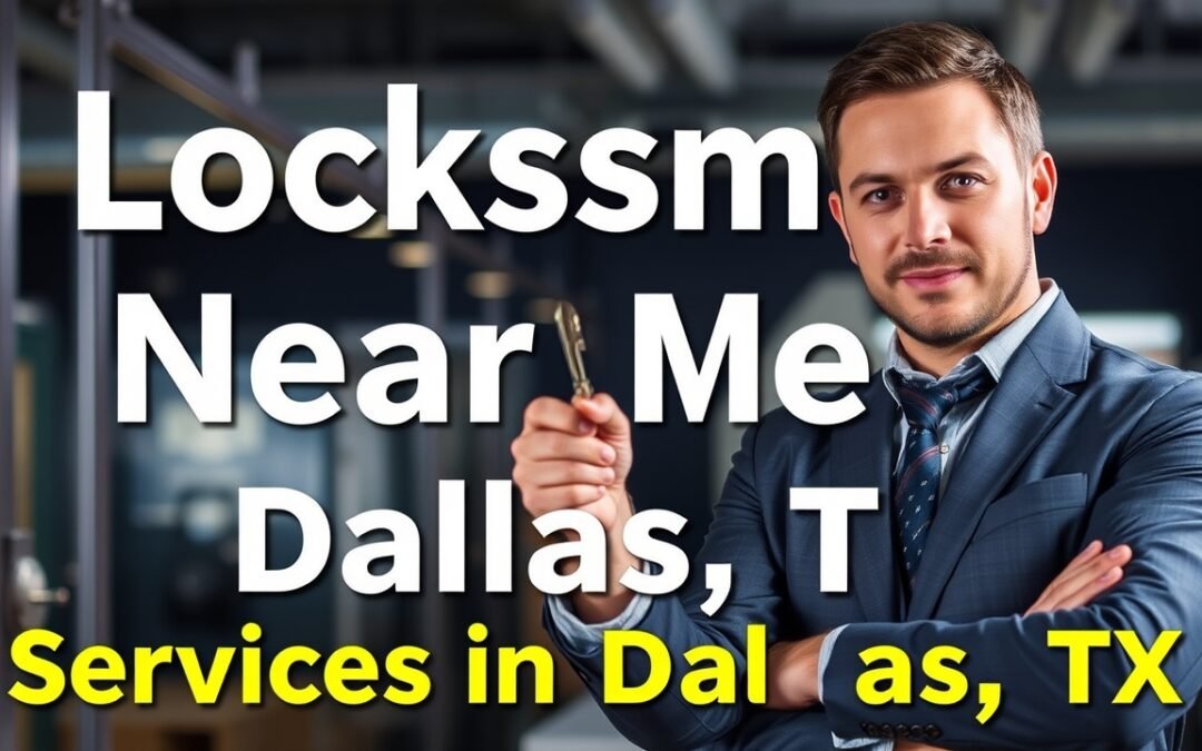 Locksmith Near Me Services in Dallas, TX